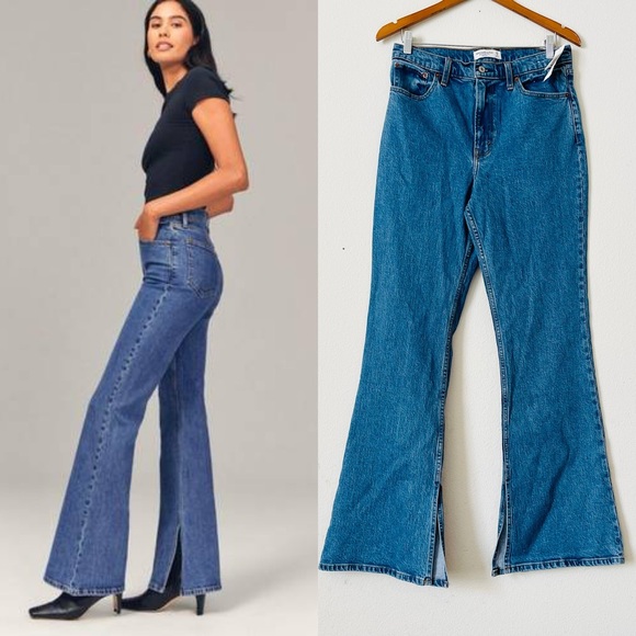 Abercrombie & Fitch Denim - NWT Abercrombie & Fitch SIZE 29 LONG The Vintage Flare High Rise Jeans